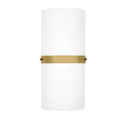 Kuzco Harrow 13-in Brushed Gold Led Wall Sconce