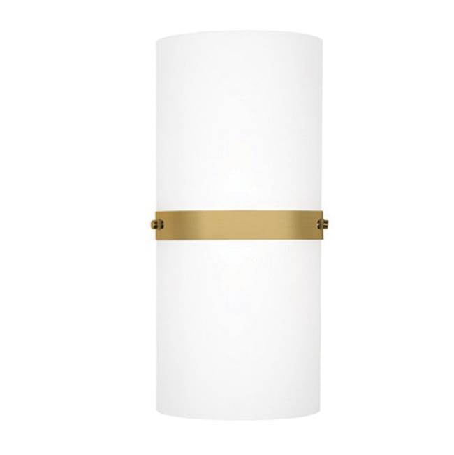 Kuzco Harrow 13-in Brushed Gold Led Wall Sconce