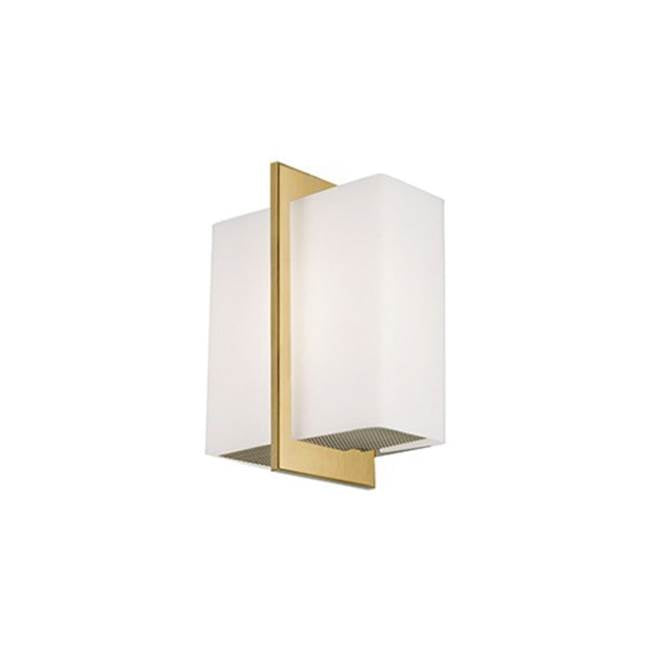 Kuzco Bengal 7-in Brushed Gold Led Wall Sconce