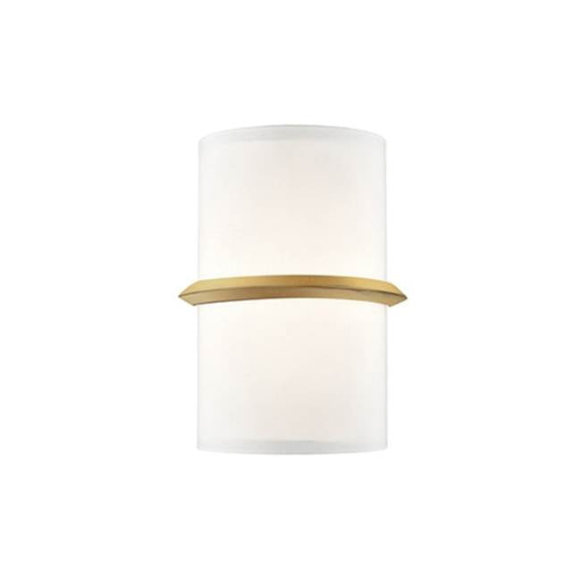 Kuzco Pondi 9-in Brushed Gold Led Wall Sconce