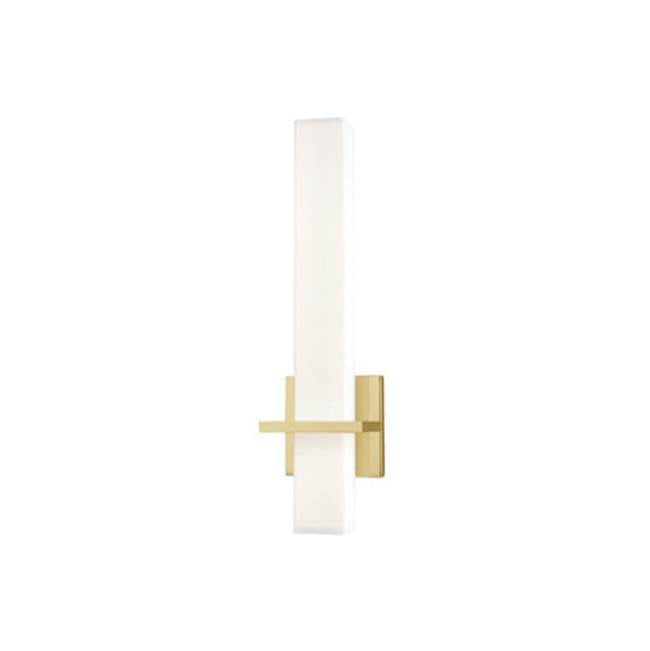 Kuzco Nepal 18-in Brushed Gold Led Wall Sconce