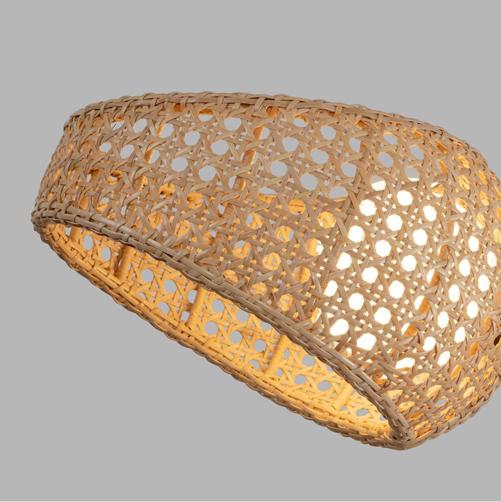 Kuzco CH20625-BK/OP Black,Opal Glass Lanai 3 Head Black/opal Glass Led Chandelier Image 3