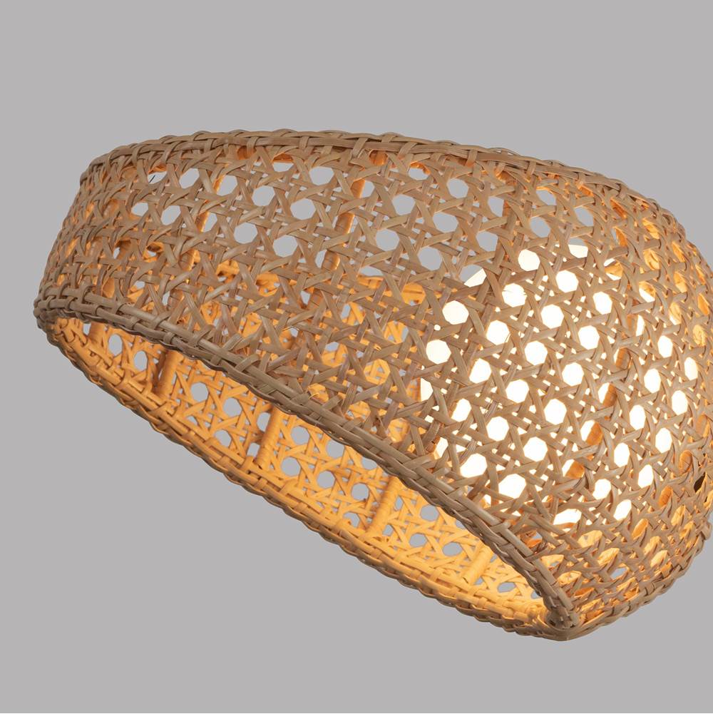 Kuzco PD20602-BK/OP Black,Opal Glass Lanai 2 Head Black/opal Glass Led Pendant Image 4