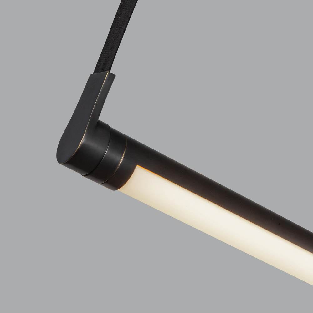 Kuzco LP46841-UB Urban Bronze Laurence 41-in Urban Bronze Led Linear Pendant Image 2