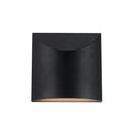 Kuzco EW46308-BK-UNV-3CCT Black Lenox 8-in Black Led Exterior Wall Sconce Image 1