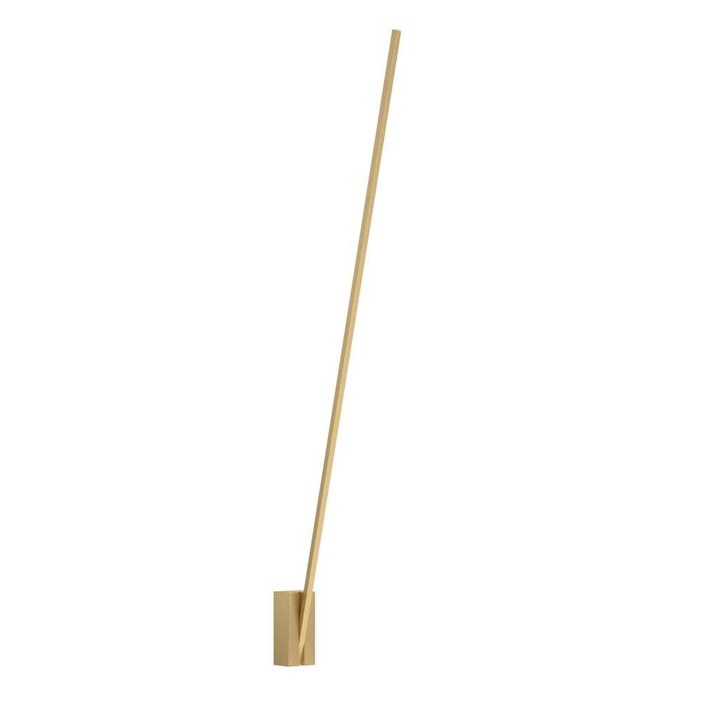 Kuzco Lever 60-in Brushed Gold Led Wall Sconce