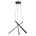 Kuzco CH68127-UB-UNV Urban Bronze Lex 27-in Urban Bronze Led Chandelier Image 1