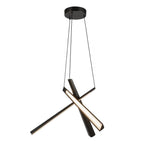 Kuzco Lex 27-in Urban Bronze Led Chandelier