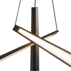 Kuzco CH68127-UB-UNV Urban Bronze Lex 27-in Urban Bronze Led Chandelier Image 3