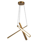 Kuzco Lex 27-in Urban Bronze Led Chandelier