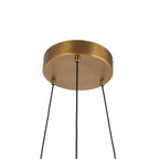 Kuzco CH68127-VB-UNV Vintage Brass Lex 27-in Vintage Brass Led Chandelier Image 3