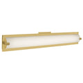 Kuzco Lighthouse 26-in Brushed Gold Led Vanity