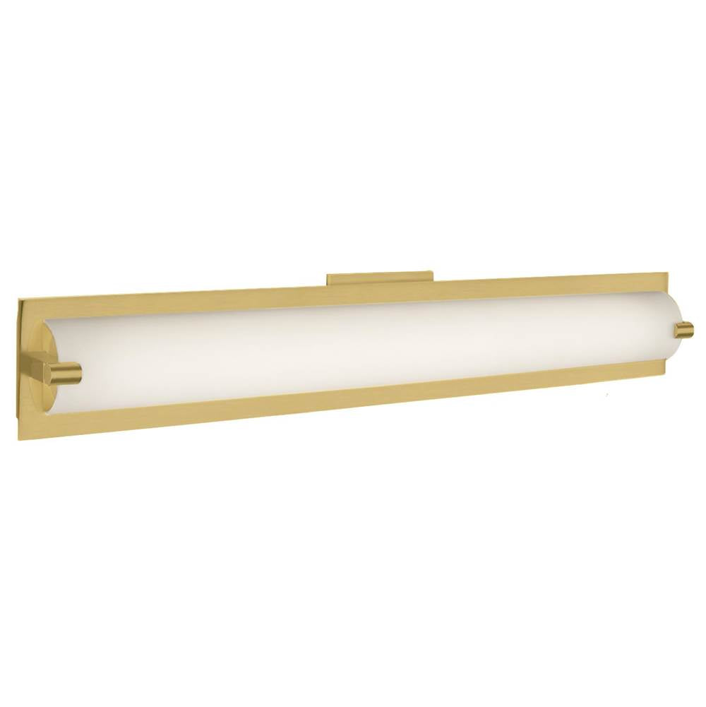 Kuzco Lighthouse 26-in Brushed Gold Led Vanity