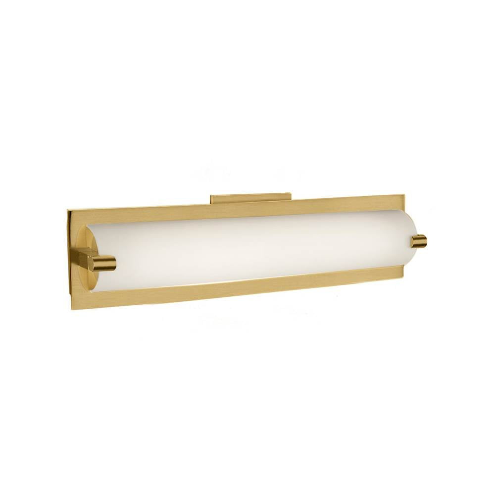 Kuzco Lighthouse 18-in Brushed Gold Led Vanity