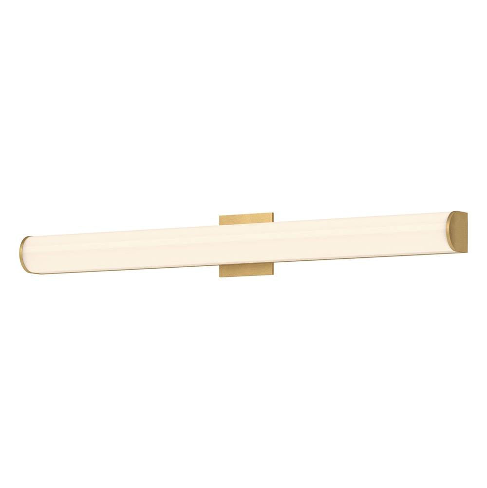 Kuzco Longitude 36-in Brushed Gold Led Vanity