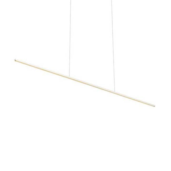 Kuzco Vega Minor Vega Minor 60-in Brushed Gold Led Linear Pendant