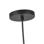 Kuzco PD43616-BK/OP-5CCT-UNV Black,Opal Glass Marco 16-in,196-in Black/opal Glass Led Pendant Image 3