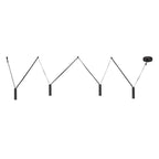 Kuzco LP90404-UB Urban Bronze Mason 4-in Urban Bronze Led Linear Pendant Image 3