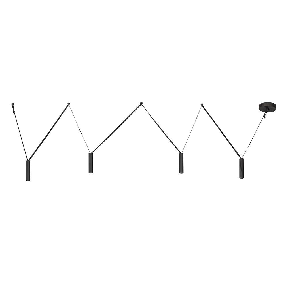 Kuzco LP90404-UB Urban Bronze Mason 4-in Urban Bronze Led Linear Pendant Image 3