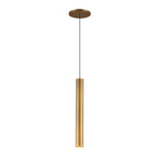 Kuzco PD90414-VB Vintage Brass Mason 14-in Vintage Brass Led Pendant Image 4