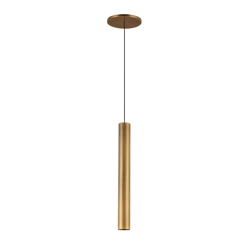 Kuzco PD90414-VB Vintage Brass Mason 14-in Vintage Brass Led Pendant Image 3
