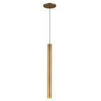 Kuzco Mason 20-in Urban Bronze Led Pendant