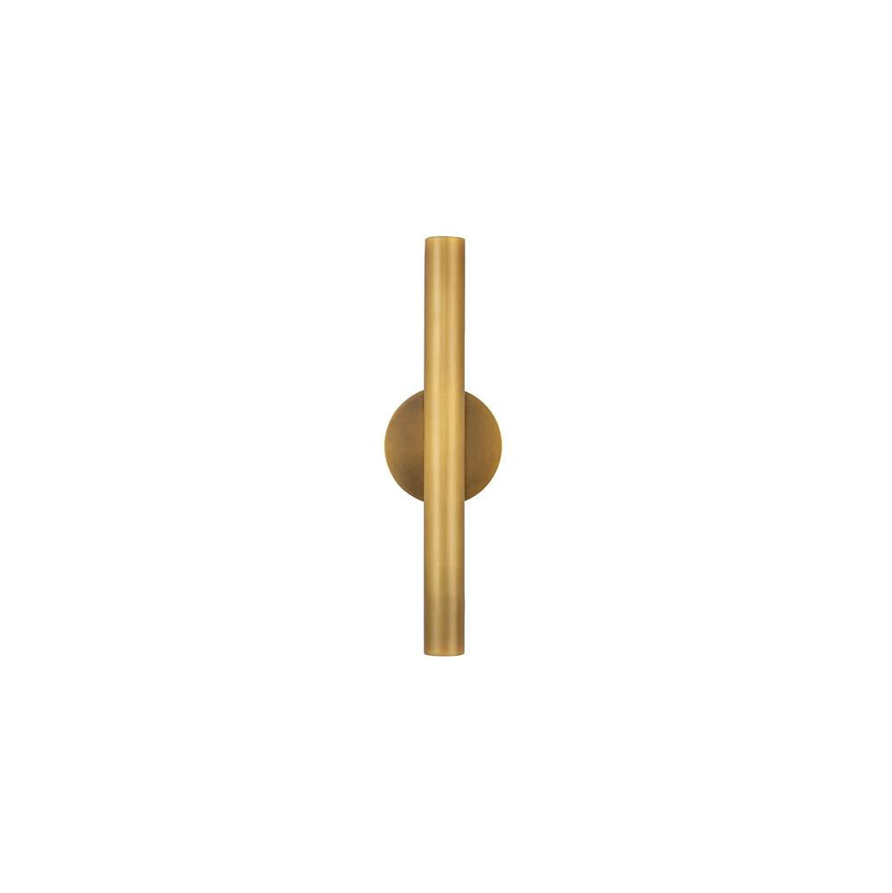 Kuzco Mason 16-in Urban Bronze Led Wall Sconce