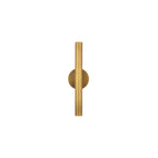 Kuzco Mason 16-in Urban Bronze Led Wall Sconce