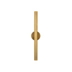 Kuzco Mason 24-in Urban Bronze Led Wall Sconce