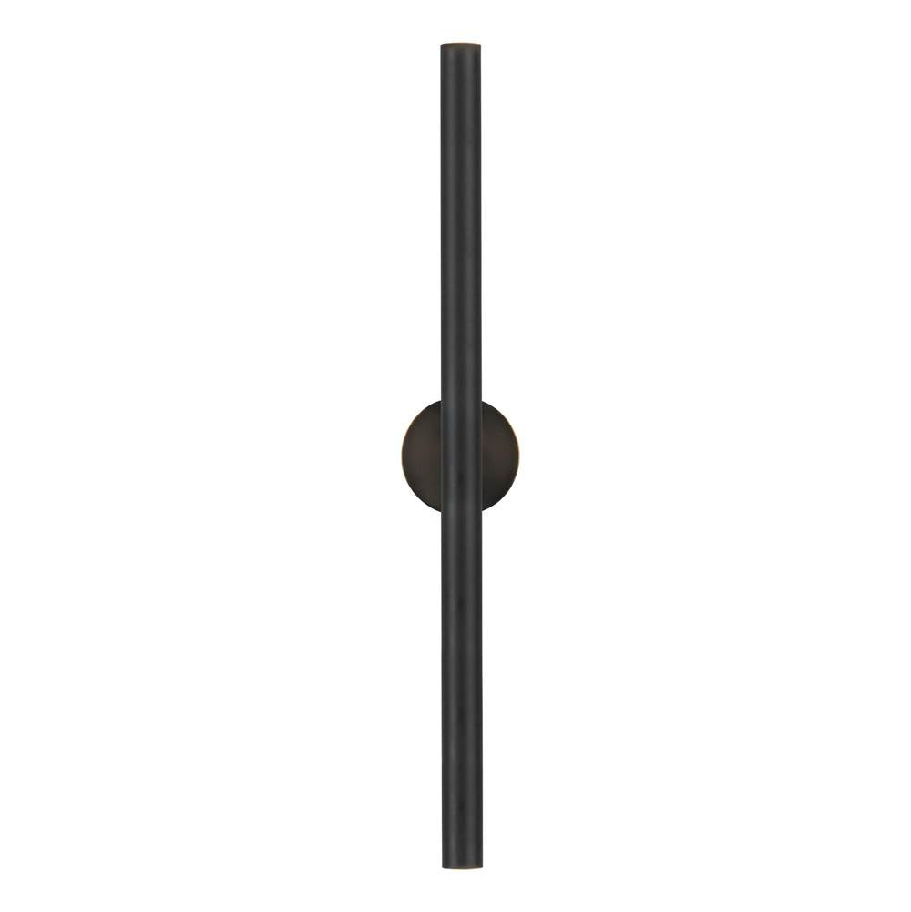 Kuzco Mason 32-in Urban Bronze Led Wall Sconce