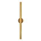 Kuzco Mason 32-in Urban Bronze Led Wall Sconce