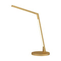 Kuzco Miter 17-in Brushed Gold Led Table Lamp