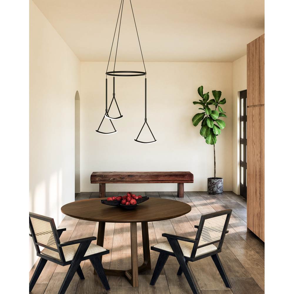 Kuzco Mobil 27-in Black Led Chandeliers
