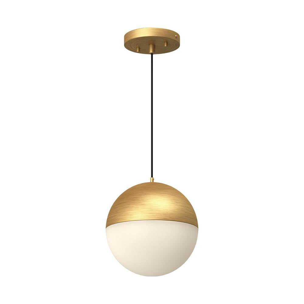 Kuzco Monae 8-in Brushed Gold Led Pendant