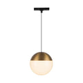 Kuzco Monae 7-in Brushed Gold Trilo Track Pendant