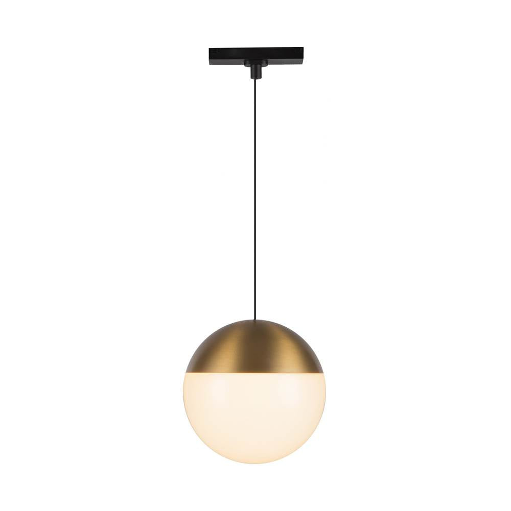 Kuzco Monae 7-in Brushed Gold Trilo Track Pendant