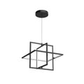 Kuzco PD16320-BK-UNV Black Mondrian 20-in Black Led Pendant Image 1
