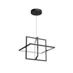 Kuzco Mondrian 20-in Black Led Pendant