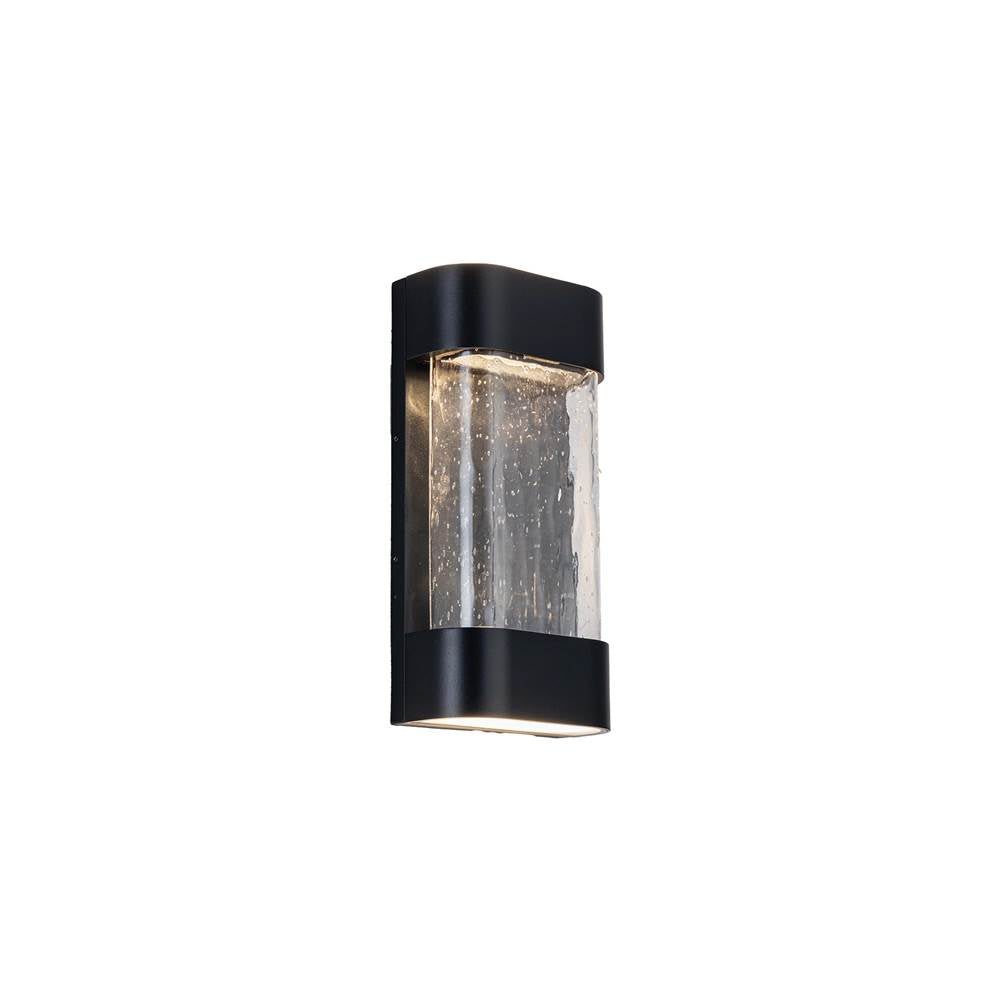 Kuzco EW75712-BK Black Moondew 12-in Black Led Exterior Wall Sconce Image 4