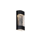 Kuzco EW75712-BK Black Moondew 12-in Black Led Exterior Wall Sconce Image 3