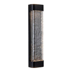 Kuzco Moondew 24-in Black Led Exterior Wall Sconce