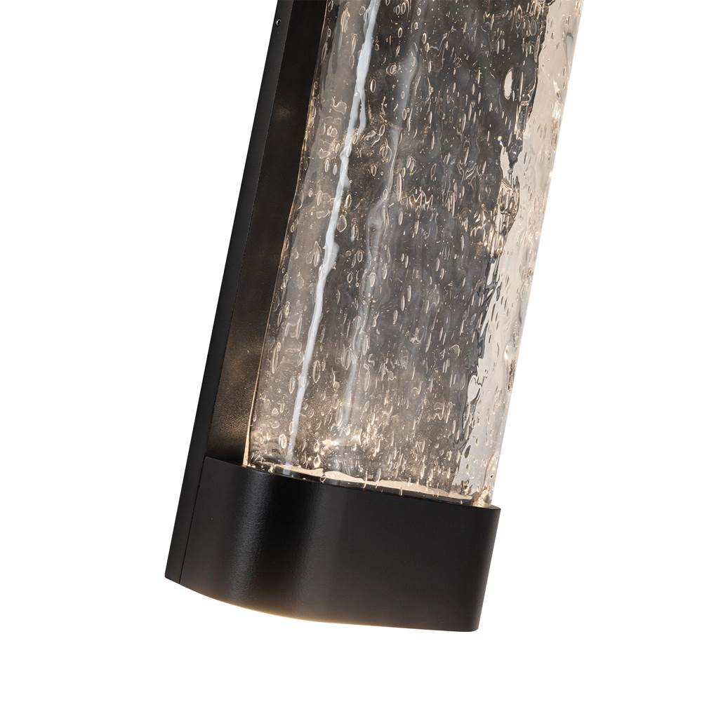 Kuzco EW75724-BK Black Moondew 24-in Black Led Exterior Wall Sconce Image 2
