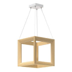 Kuzco PD32901-WK White Oak Morina 12-in White Oak Led Pendant Image 1