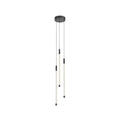 Kuzco MP75221-BK-UNV Black Motif 21-in Black Led Multi Pendant Image 1