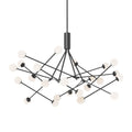 Kuzco CH97358-BK-UNV Black Moto 56-in Black Led Chandeliers Image 1