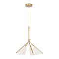 Kuzco CH62628-BG/LG Brushed Gold,Light Guide Mulberry 28-in Brushed Gold/light Guide Led Chandeliers Image 1