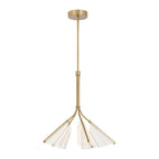 Kuzco CH62628-BG/LG Brushed Gold,Light Guide Mulberry 28-in Brushed Gold/light Guide Led Chandeliers Image 1