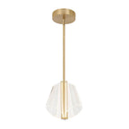 Kuzco PD62511-BG/LG Brushed Gold,Light Guide Mulberry 11-in Brushed Gold/light Guide Led Pendant Image 1