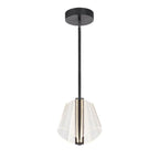 Kuzco PD62511-BK/LG-UNV Black,Light Guide Mulberry 11-in Black/light Guide Led Pendant Image 1