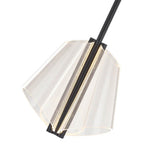 Kuzco Mulberry 11-in Black/light Guide Led Pendant